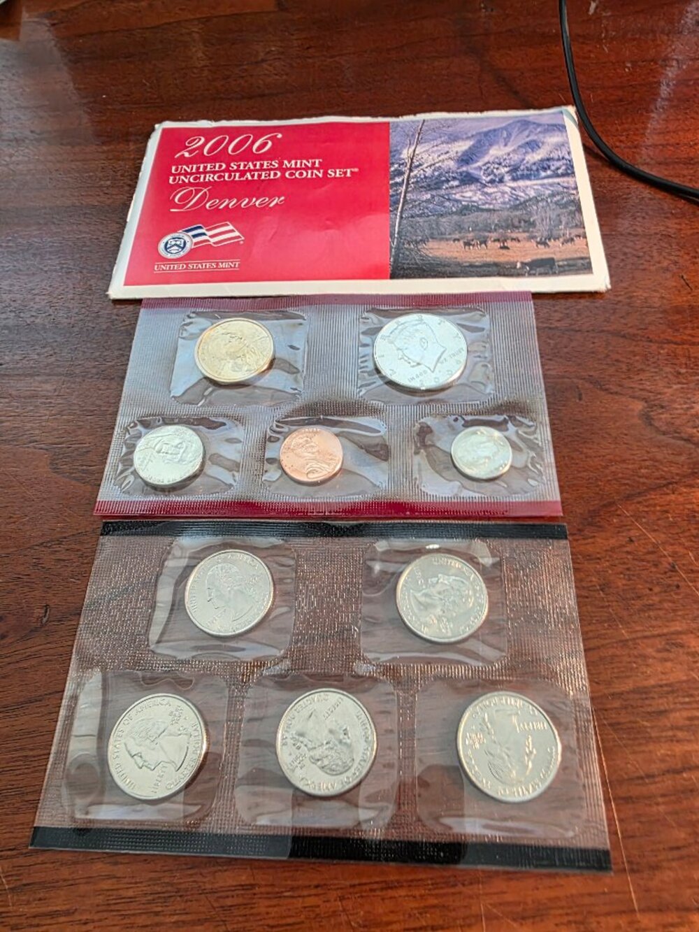 2006 UNITED STATES MINT UNCIRCULATED COIN SET DENVER MINT